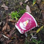 Littered Costa Cup